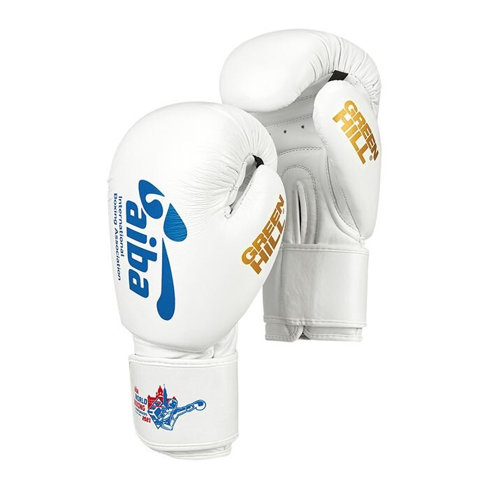 Green Hill Boxing Gloves World Boxing AIBA BGS-1213WC