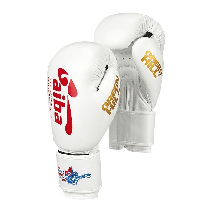 Green Hill Boxing Gloves World Boxing AIBA BGS-1213WC