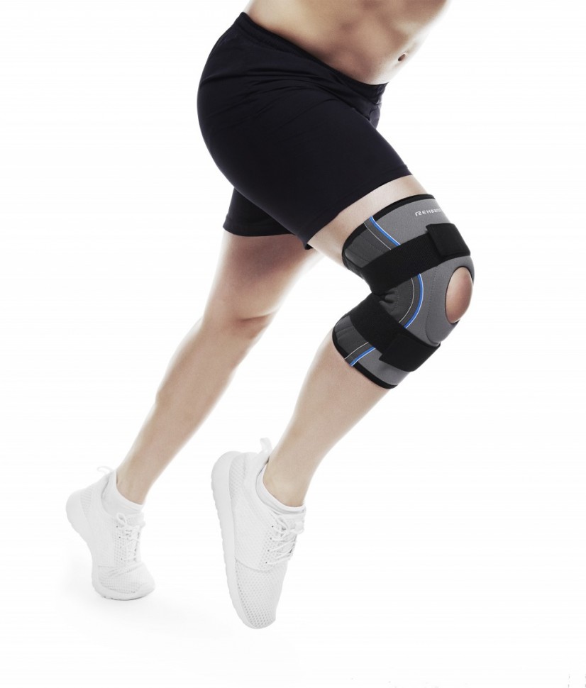 Core Line Rehband 7782 Knee Support with Relieving Pad Large, 5mm 