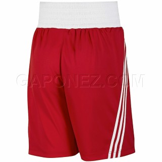 阿迪达斯拳击短裤 (打孔机) 红色 V14110