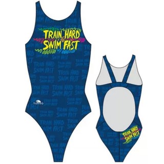 涡轮游泳女式宽肩带泳衣 游得快 8300381