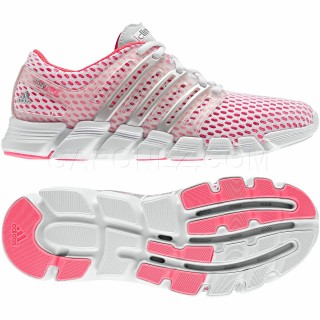 Adidas Легкая Атлетика Обувь Беговая Женская CrazyCool Белый/Серебристый Металлик Цвет Q21526