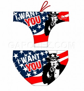 涡轮水球泳衣美国我要你 79823-0807