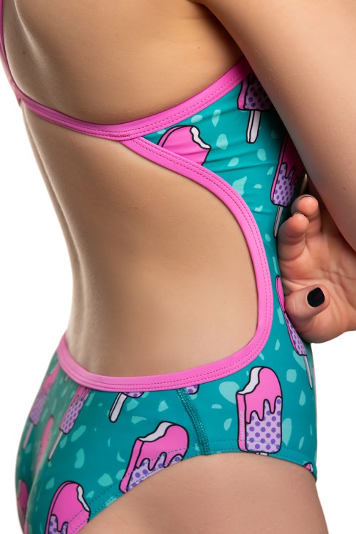 Madwave Junior Swimsuits for Teen Girls Flare C2 M0183 07