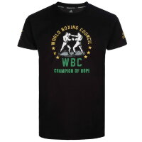 Adidas Top SS Camiseta Consejo Mundial de Boxeo WBC Campeón de la Esperanza adiWBCT01