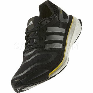 Adidas Легкая Атлетика Обувь Беговая Energy Boost Черный/Металлический/Желтый Цвет G64392
