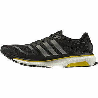 Adidas Легкая Атлетика Обувь Беговая Energy Boost Черный/Металлический/Желтый Цвет G64392