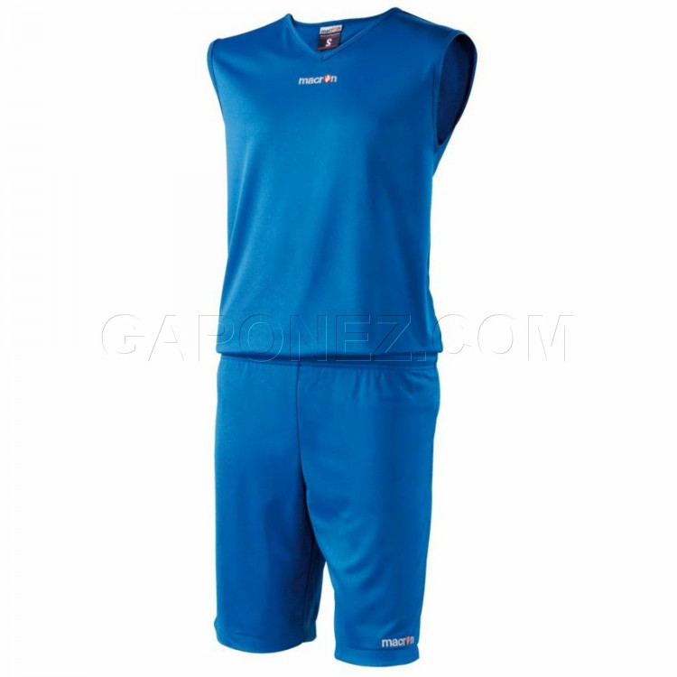 Macron Баскетбольная Форма Brooklyn Синий Цвет 431303