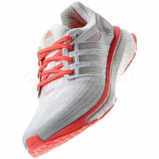 Adidas Легкая Атлетика Обувь Женская Energy Boost Белый/Серебристый Металлик Цвет Q33960