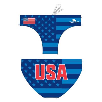 Turbo Water Polo Swimsuit USA Olympic 730281