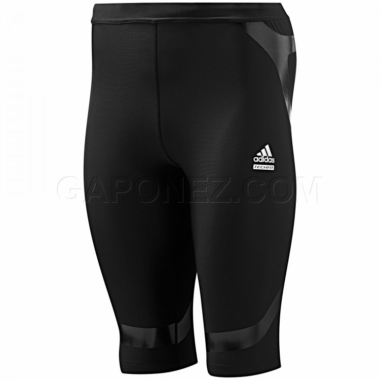 Adidas Men's Tight Techfit Powerweb Compression Shorts, Black