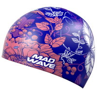 Madwave Swim Silicone Cap Fleur M0550 16