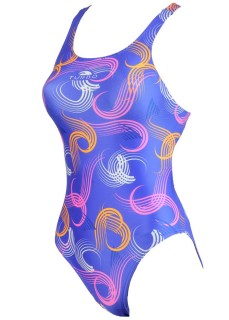 涡轮游泳女式宽肩带泳衣 划痕 8301191