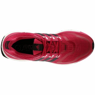 Adidas Легкая Атлетика Обувь Женская Energy Boost Ярко-Розовый/Черный/Белый Цвет Q33961