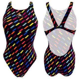 涡轮游泳女式宽肩带泳衣 嘉年华 8301221