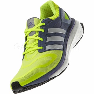 Adidas Легкая Атлетика Обувь Женская Energy Boost Ярко-Желтый/Серебристый Металлик Цвет G97558
