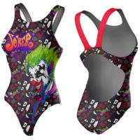 Turbo Swimming Swimsuit Womens Wide Strap Joker Game 8312051