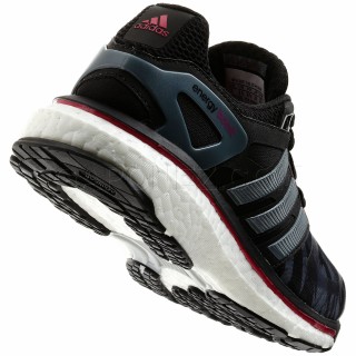 Adidas Легкая Атлетика Обувь Женская Energy Boost Черный/Черный/Ярко-Розовый Металлик Цвет Q33962