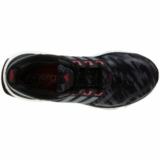 Adidas Легкая Атлетика Обувь Женская Energy Boost Черный/Черный/Ярко-Розовый Металлик Цвет Q33962