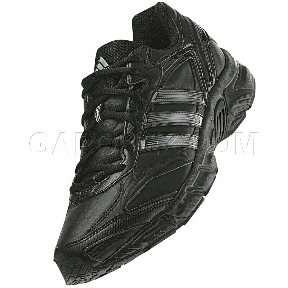 leather adidas running shoes