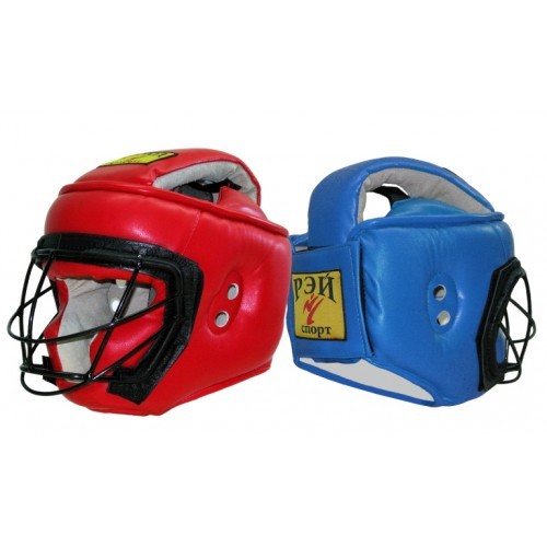 Ray Sport MMA Шлем с Металлической Решеткой SH42-K