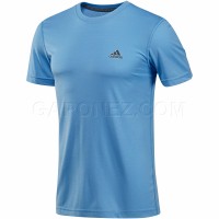 Adidas Футболка Clima Ultimate Short Sleeve Голубой Цвет Z40507