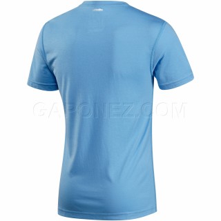 Adidas Футболка Clima Ultimate Short Sleeve Голубой Цвет Z40507