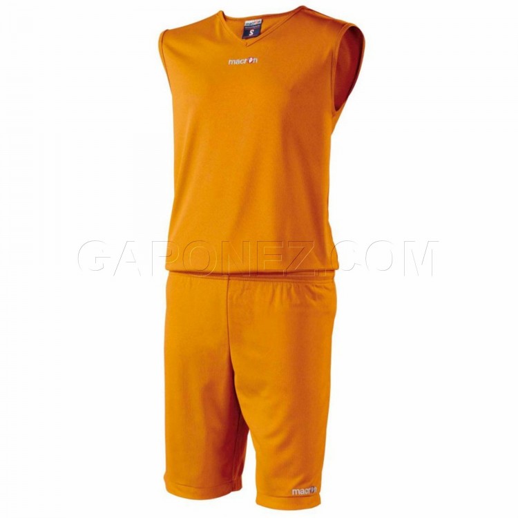 Macron Баскетбольная Форма Brooklyn Оранжевый Цвет 431313