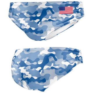 涡轮水球泳衣 美国迷彩 732173