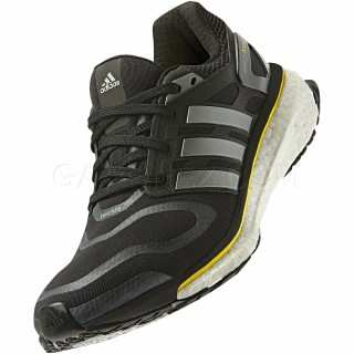 Adidas Легкая Атлетика Обувь Женская Energy Boost Черный/Металлический/Желтый Цвет Q21114