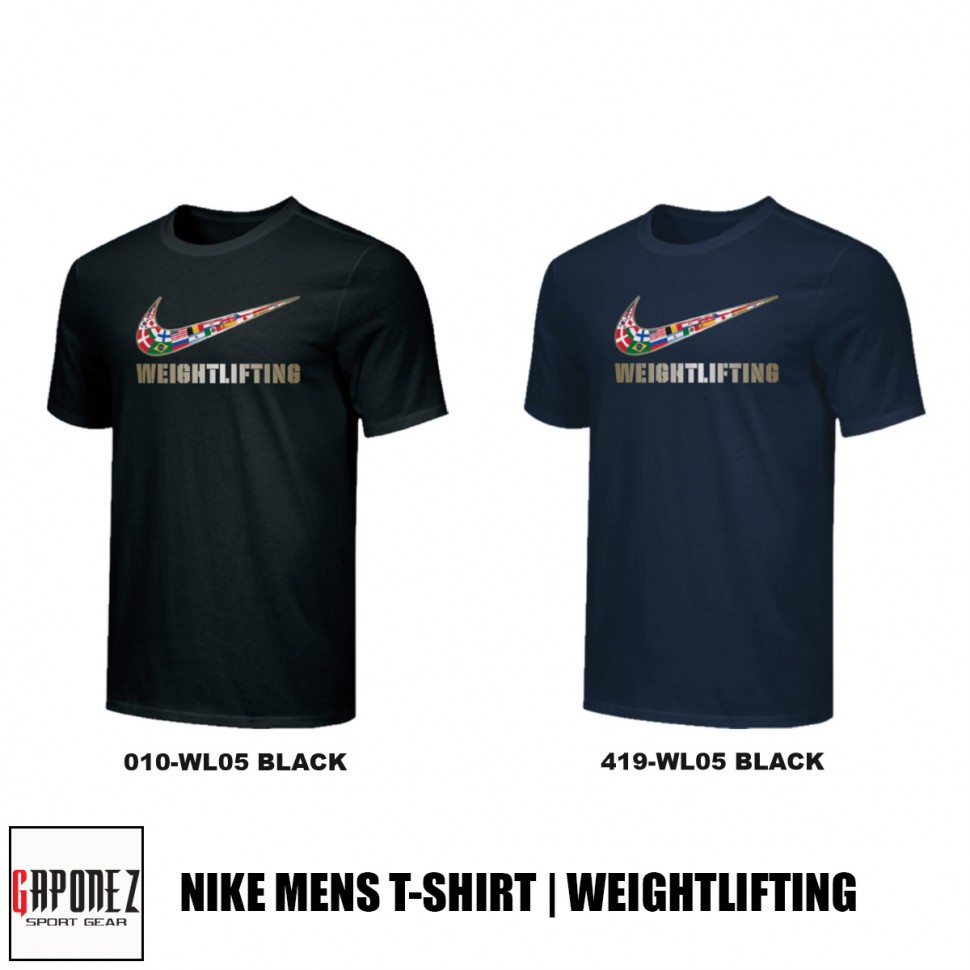 Decir a un lado Cancelar Virgen Nike T-Shirt SS Weightlifting NWTD Top with Short Sleeve from Gaponez Sport  Gear