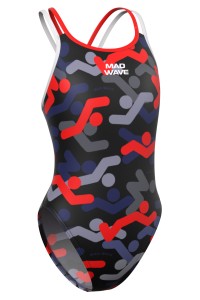 Madwave Traje de Baño Junior Respaldo Cruzado PBT I5 M1402 07