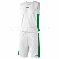 Macron Баскетбольная Форма Arkansas Белый/Зеленый Цвет 43150104