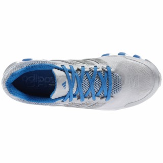 Adidas Легкая Атлетика Обувь Беговая Женская Springblade Серебристый Металлик/Голубой Цвет G66649