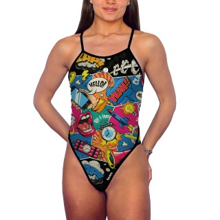 Bbosi 女士细肩带泳衣 流行 VEM1N