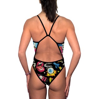 Bbosi 女士细肩带泳衣 流行 VEM1N