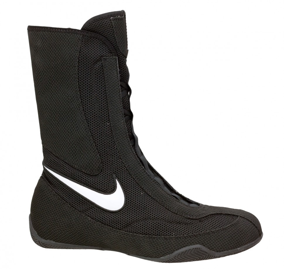 Nike Boxing Shoes Machomai NBSH BK Hi-Top Footwear from Gaponez Sport Gear