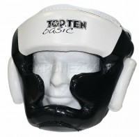 Top Ten Боксерский Шлем Basic Черно-Белый 4242-9