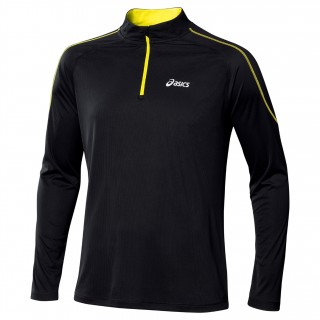 亚瑟士 顶部 长袖T恤 半拉链 110410