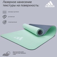 Adidas Estera de Yoga 6mm 183x61cm ADYG-10400BLM-NL