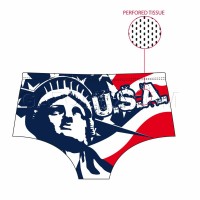 涡轮游泳短裤堡美国自由 7909711-340