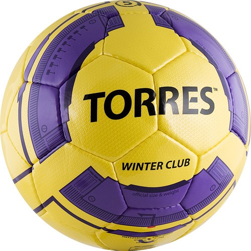 Torres Футбольный Мяч Winter Club F30045YEL