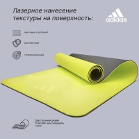 Adidas Estera de Yoga 6mm 183x61cm ADYG-10400BLY-NL