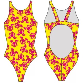 涡轮游泳女式宽肩带泳衣 拉尼塔斯面粉 899751