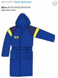 Turbo Bathrobe Winner 98013
