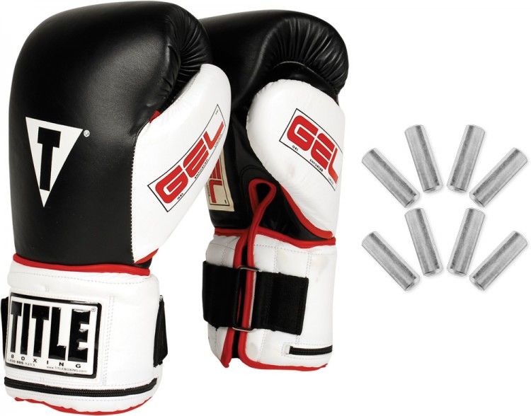 Title Boxing Bag Gloves Super Power GEL® Weighted GPWSBG from Gaponez Sport Gear
