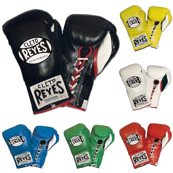 Pink Cleto Reyes Women's Official Lace Up Fight Boxing Gloves 