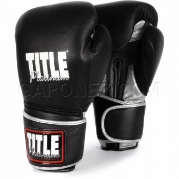 Title Boxing Bag Gloves Platinum Paramount PPBG 