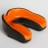 GAPONEZ Капа однорядная 2х слойная - А+ (защита зубов A+, термопластик) черно-оранжевая