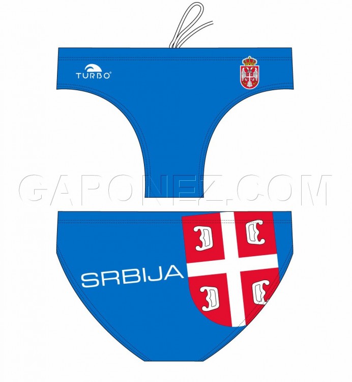 Turbo Water Polo Swimsuit Serbia 79139